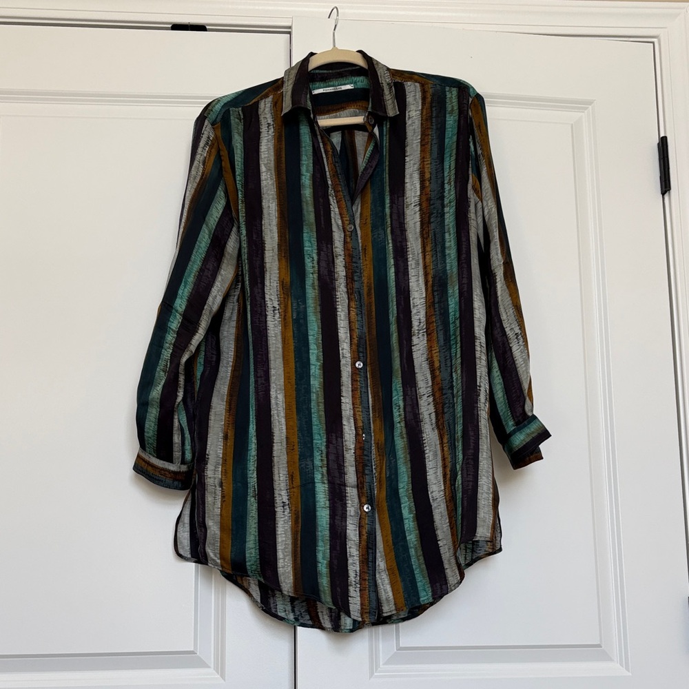 Striped Multicolor Men's Shirt